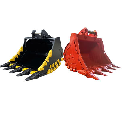 ผิวเคลือบทนทานการสกัด หิน Excavator Bucket ความจุสูงสําหรับการทําเหมืองแร่
