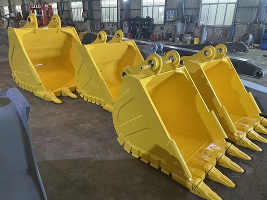 สามารถปรับเปลี่ยนความแข็งแรงสูงหินถังแนบ Excavator หินบรรทุกถัง