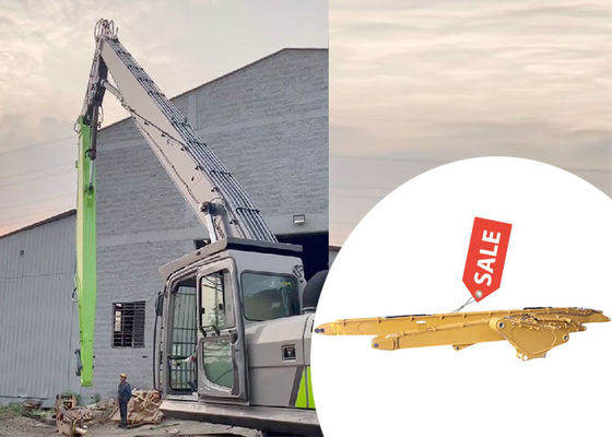 32m 35m Long Reach Demolition Boom Arm สําหรับแมว ฮิตาชิ โคมาตซู ซานี่