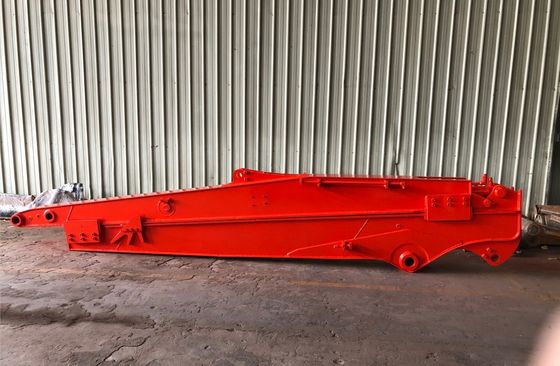 Q355B Excavator Extension Arm Telescopic Boom Hydraulic Sliding Arm สําหรับบ่อน้ําลึก