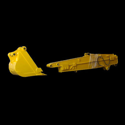 Q355B Excavator Telescopic Boom Dipper Arm ระยะยาว ทนทานการสกัด