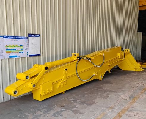 Q355B Excavator Telescopic Boom Sliding Arm สําหรับ SH210 SH260 โคมาตซู PC350