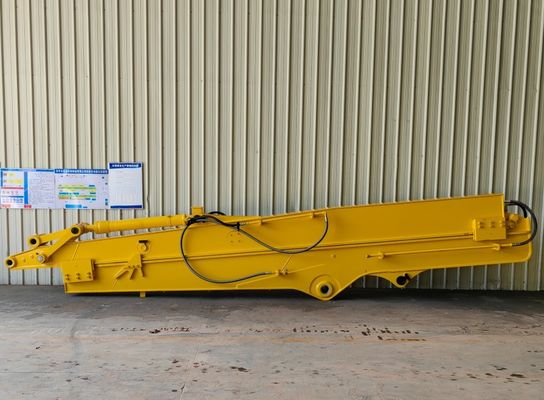 Q355B Excavator Telescopic Boom Dipper Arm ระยะยาว ทนทานการสกัด
