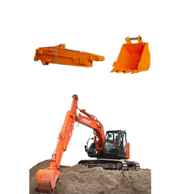 Q355B แขนเลื่อนโทรทรรศน์ระยะยาว 8-12m สําหรับเครื่องขุดฮิตาชิแบบไฮดรอลิก