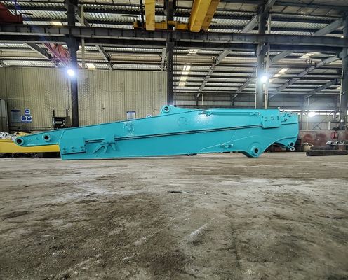 Custom Q355B Excavator Sliding Arm, Telescopic Dipper Arm สําหรับสถานที่ก่อสร้าง