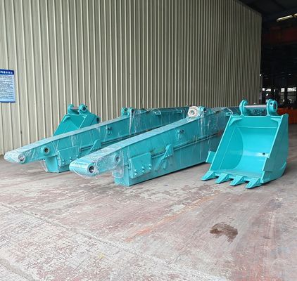 Custom Q355B Excavator Sliding Arm, Telescopic Dipper Arm สําหรับสถานที่ก่อสร้าง
