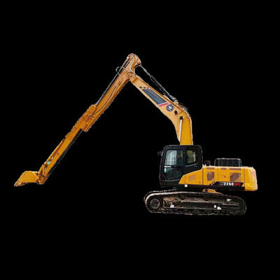 Q355B เครื่องขุดไฮดรอลิก แอร์มเลื่อน ขุดแขนยาวสําหรับโครงก่อตั้ง
