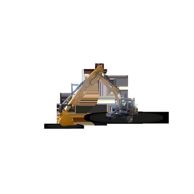 Q355B เครื่องขุดไฮดรอลิก แอร์มเลื่อน ขุดแขนยาวสําหรับโครงก่อตั้ง
