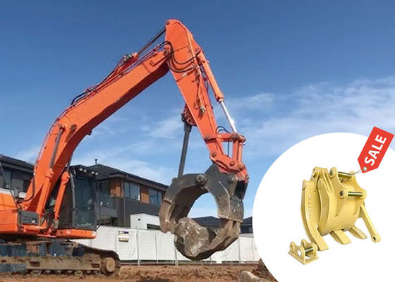 อายุการใช้งานที่ยาวนานขึ้น แรงจับหินกลไกสําหรับแมว HITACHI KOMATSU SANY