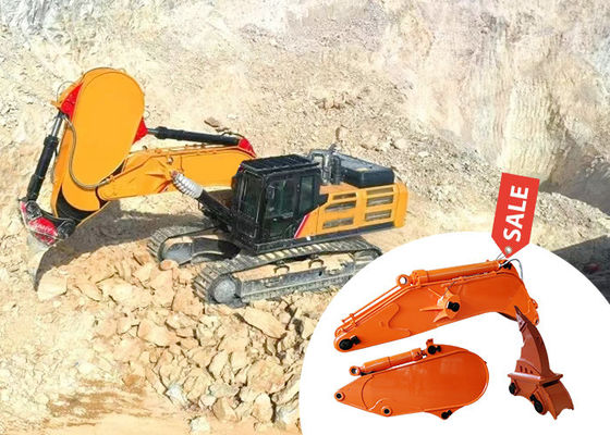 Q355B Excavator Rock Arm Digger Rock Boom สําหรับงานเหมืองแร่ / งานก่อสร้าง
