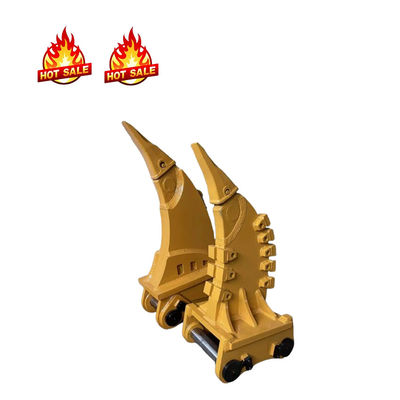 Q355 อุปกรณ์หนักเหล็ก Excavator Root Ripper สําหรับการแก้ไขการฉีกดิน