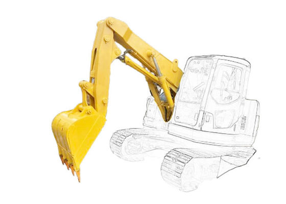 Shaogang Q355B 30-36 ตัน Excavator ขยายแขน กระสุน Boom ด้วยกระบอกใหญ่ excavator ขยายกระสุน