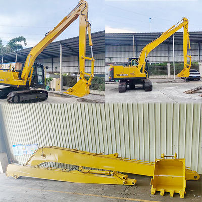 16M Excavator Long Reach Boom Arm With Bucket สําหรับการขุดขุดใช้งานยาวนาน