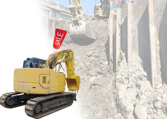 CAT HITACHI KOMATSU SANY เครื่องขุด 50 ตัน