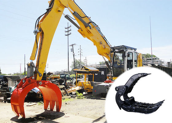 1 ตัน - 65 ตัน Excavator เครื่องจับกลสําหรับการจับไม้หิน