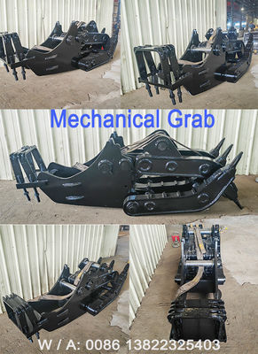 1 ตัน - 65 ตัน Excavator เครื่องจับกลสําหรับการจับไม้หิน