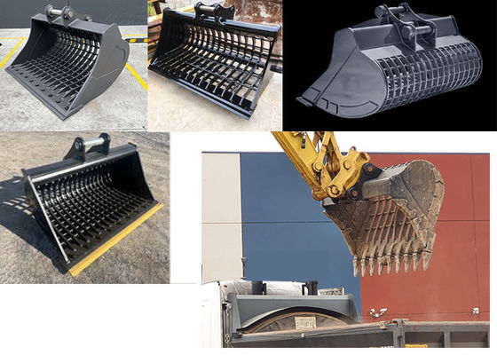 1 ตัน 0.5cbm งานก่อสร้าง Excavator กระดูกถังสําหรับแมว Hitachi Komatsu