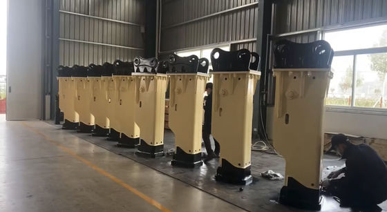 65 ตัน Excavator Breaker ในกล่อง แบบ Excavator