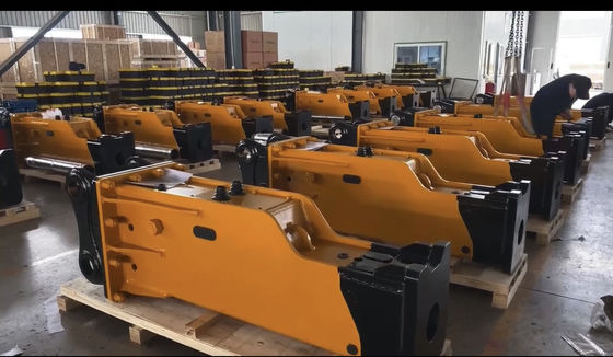 65 ตัน Excavator Breaker ในกล่อง แบบ Excavator
