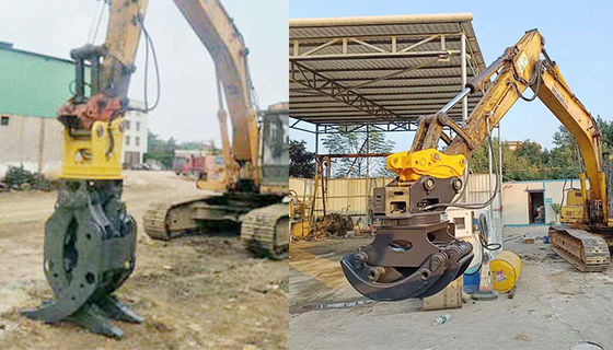 OEM ไฮดรอลิกหมุนจับสําหรับ 1-55 ตัน Excavator