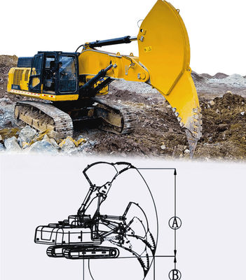 Excavator Rock Boom Arm สําหรับพลังงานสูงสุดในโครงการขุดหิน