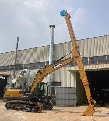 เครื่องขุดบัวโทรทรรศน์ 10m 12m 16m สําหรับ 6 ตัน เครื่องขุด 20 ตัน 30 ตัน