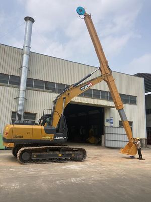 งานรากฐานลึก ไฮดรอลิก แอร์มโทรทรรศน์ excavator ไม้โทรทรรศน์