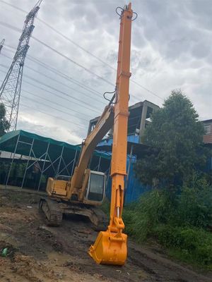 Excavator Telescopic Boom Telescopic Stick สําหรับงานบ่อท่อนท่าแม่น้ํา