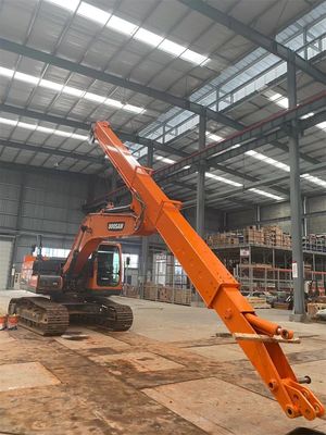 Excavator Telescopic Boom Telescopic Stick สําหรับงานบ่อท่อนท่าแม่น้ํา