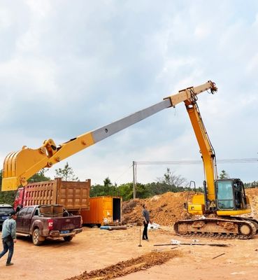 มหาชั้นกระตุ้น Excavator Telescopic Arm สําหรับแมว Hitachi Komatsu