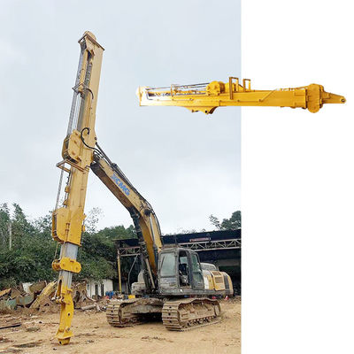 excavator telescopic arm excavator teledipper with clamshell bucket for cat hitachi อุปกรณ์ขุดอากาศ