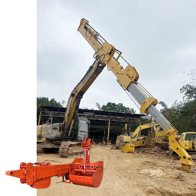 1.5cbm ความจุถัง Telescopic Dipper สําหรับแมว ฮิตาชิ โคมาตซู Excavator House Foundation การขุด