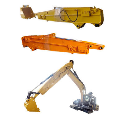 10m 12m Excavator Telescopic Arm สําหรับ 20 ตัน Excavator การขุดบ้านมูลนิธิ