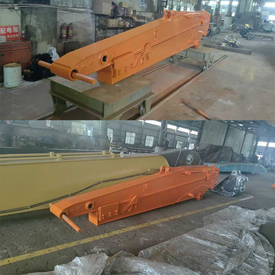 12M Excavator Telescopic Arm Telescopic Boom การปั่นที่ดีกว่า วัสดุเหล็กที่ดีกว่า