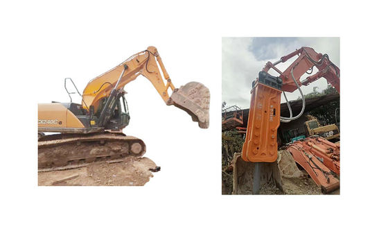 แขนอุโมงค์ excavator ที่มีประสิทธิภาพในการผสมผสานที่ดีกว่า