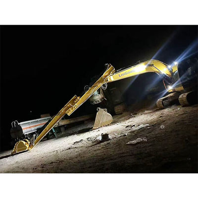 10M 12M ช่อง excavator แอร์มโทรทรรศน์ที่มีกระบอกยาว