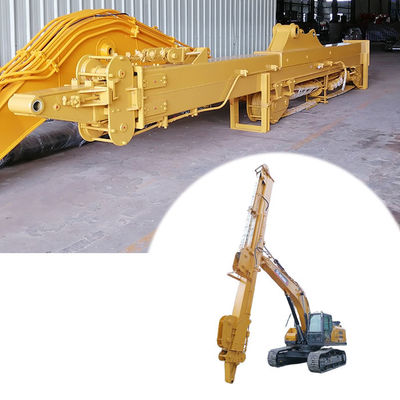Excavator Telescopic Arm With Grapple ใช้ BS900E แข็งแรงกว่า
