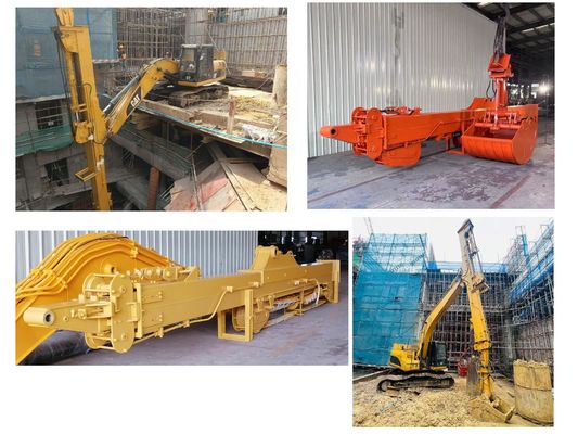 BS900E Excavator Telescopic Arm วัสดุพรีเมี่ยม