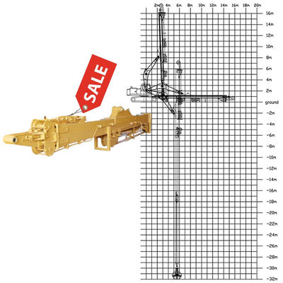 Excavator Telescopic Arm With Grapple ใช้ BS900E แข็งแรงกว่า