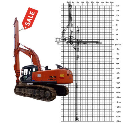 20m 25m Telescopic Dipper Arm with Clamshell Bucket Grapple Clamshell Telescopic Arm แขนที่ใช้ในกล้องโทรทัศน์