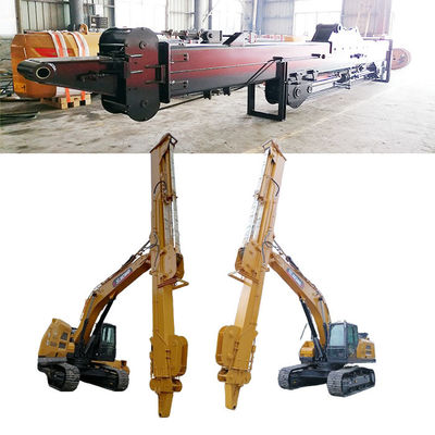 Excavator ยาว Reach Stick บูมและแขนกับ Clamshell ถังที่มีฟัน