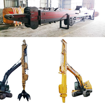 Excavator With Telescopic Boom BS900E ดีกว่าการปั่น Dig House มูลนิธิ