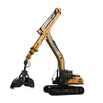 เครื่องขุดโทรทรรศน์ที่มีถังกระเป๋ากระเป๋ากระเป๋ากระเป๋าสําหรับ Cat Volvo Hitachi