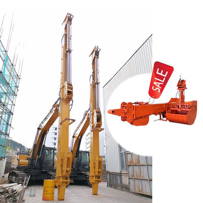 มือโทรทรรศน์ Dipper Clamshell มือโทรทรรศน์สําหรับ Cat 350 Sany 500 Hitachi 490