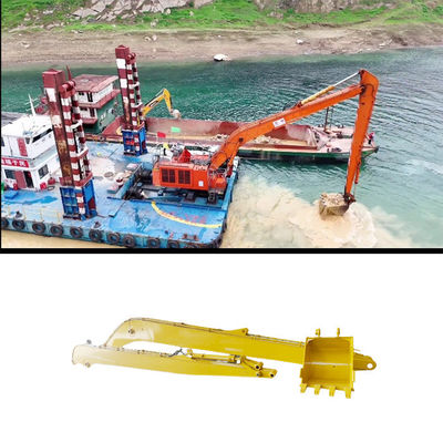 แขนยาวสำหรับรถขุด 30M สำหรับ Hitachi 1200 Q690D วัสดุเหล็ก