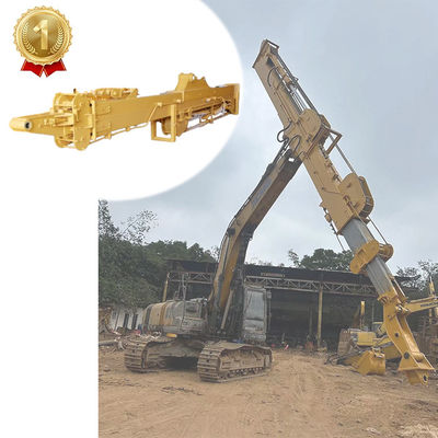 อันดับ 1 Excavator Telescopic Arm Dipper Stick 28m Clamshell ถังจับ
