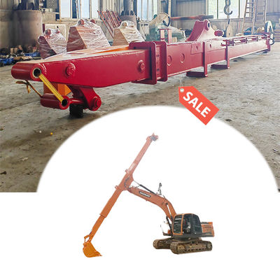 10M Excavator Long Reach Boom และ Telescopic Arm สําหรับ 10 ตัน ถึง 12 ตัน