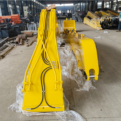 Excavator Long Reach Boom Heavy Duty Excavator Arm สําหรับการขุดขุดในระยะยาว