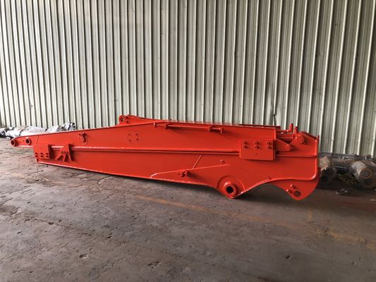 ZH OEM ที่กําหนดเอง Q355B 8M 10M 11M 12M Excavator Long Reach Arm Long Reach Excavator Boom Excavator Sliding Arm สําหรับการบดและทําความสะอาดแม่น้ํา