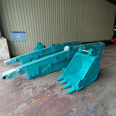 12M Excavator Telescopic Long Arm Extended Boom สําหรับแมว ฮิตาชิ โคมาตซู